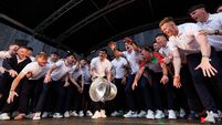 Jack Coyne lifts the Sam Maguire Cup 27/7/2026