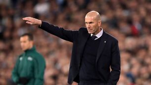 <p>Zinedine Zidane has been named as the new head coach of France. Pic: Nick Potts/PA Wire.</p>