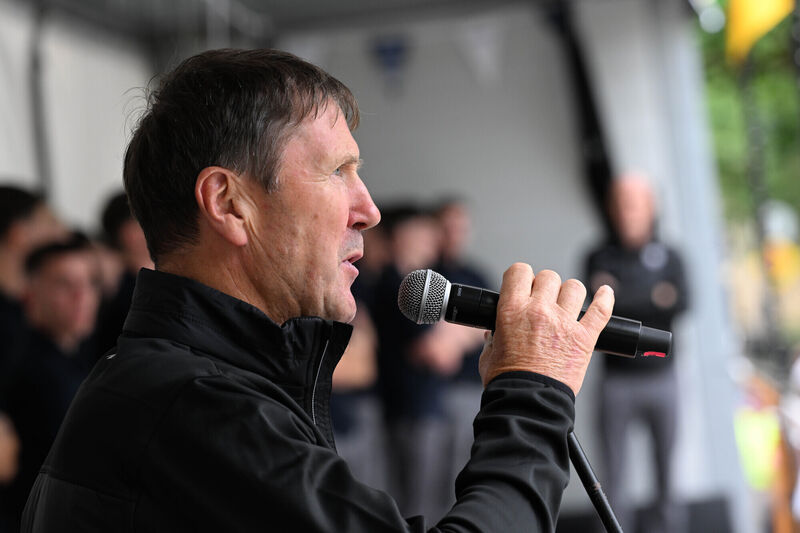 Kerry manager Jack O'Connor: 'Most of us aren’t getting any younger so time might be running out on us, but there are still a few years left in this team.”  Pic: Domnick Walsh