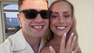 <p>Munster and Ireland rugby player Craig Casey popped the all-important question to his long-term girlfriend Jenny Clein while on holiday. Picture: Craig Casey/Instagram.</p>