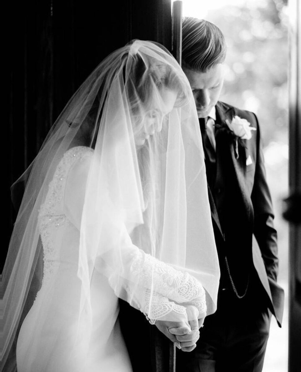Kylee and Stephen Vincent on their wedding day. Picture: Patrick Furter. Kylee and Stephen Vincent on their wedding day. Picture: Patrick Furter.