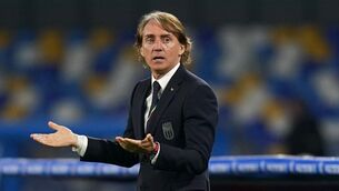 <p>Roberto Mancini previously had a five-year stint as head coach of Italy between 2018 and 2023. Pic: Adam Davy/PA Wire.</p>