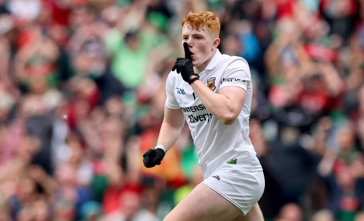 DOUBTERS SILENCED: Mayo's Darragh Beirne celebrates Mayo's second half end to end goal in their dramatic All-Ireland SFC final victory over Kerry at Croke Park; Pic: Ryan Byrne, Inpho DOUBTERS SILENCED: Mayo's Darragh Beirne celebrates Mayo's second half end to end goal in their dramatic All-Ireland SFC final victory over Kerry at Croke Park; Pic: Ryan Byrne, Inpho