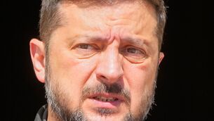 <p>Following the talks, Mr Zelenskyy attended the funeral of the late Republican senator Lindsey Graham, who he hailed as “a true friend of Ukraine”. Picture: AP Photo/Efrem Lukatsky.</p>