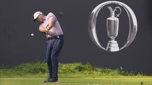 <p>Padraig Harrington of Ireland tees off on the 1st during day two of The 154th Open Championship at Royal Birkdale in Southport. Pic: Peter Byrne/PA Wire.</p> <p>Padraig Harrington of Ireland tees off on the 1st during day two of The 154th Open Championship at Royal Birkdale in Southport. Pic: Peter Byrne/PA Wire.</p>