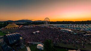 <p>Festivalgoers travelling to the All Together Now festival at Curraghmore Estate in Co Waterford could face less favourable camping conditions as the weather deteriorates. File picture</p>
