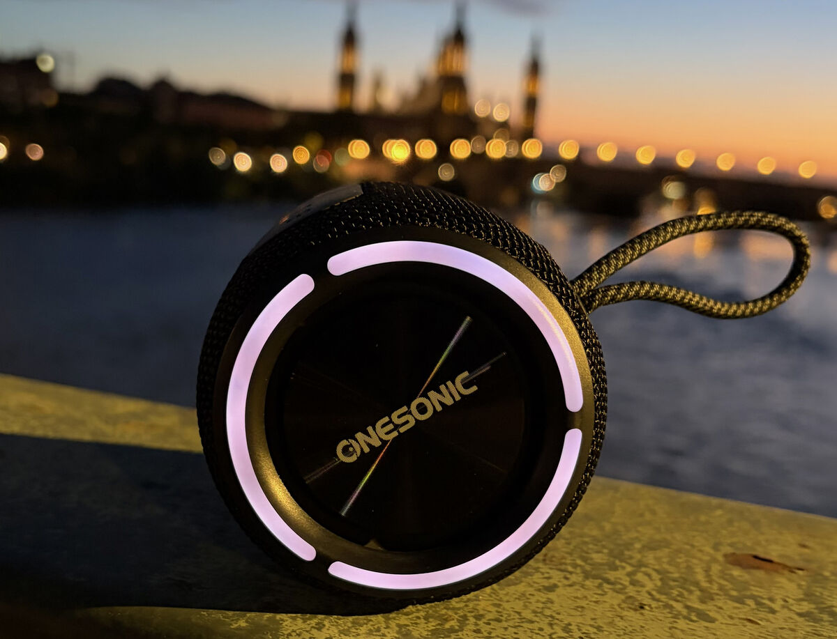 Experience omnidirectional audio with the Megamaus 2’s unique 360-degree sound design and integrated lights. Picture: Onesonic Experience omnidirectional audio with the Megamaus 2’s unique 360-degree sound design and integrated lights. Picture: Onesonic