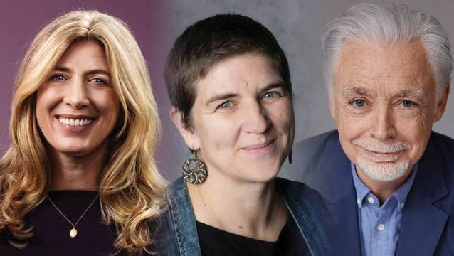 <p>Above from left: Author of ‘Bluebird’ Harriet Parsons; Jen Wallace has released the third book in her dinosaur series, and Eoin Colfer collaborates once again with Andrew Donkin and Giovanni Rigano.</p>