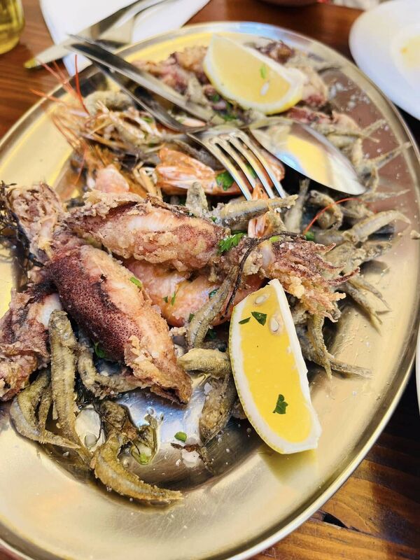 Fresh fish served up at Konoba Tovar, Zadar