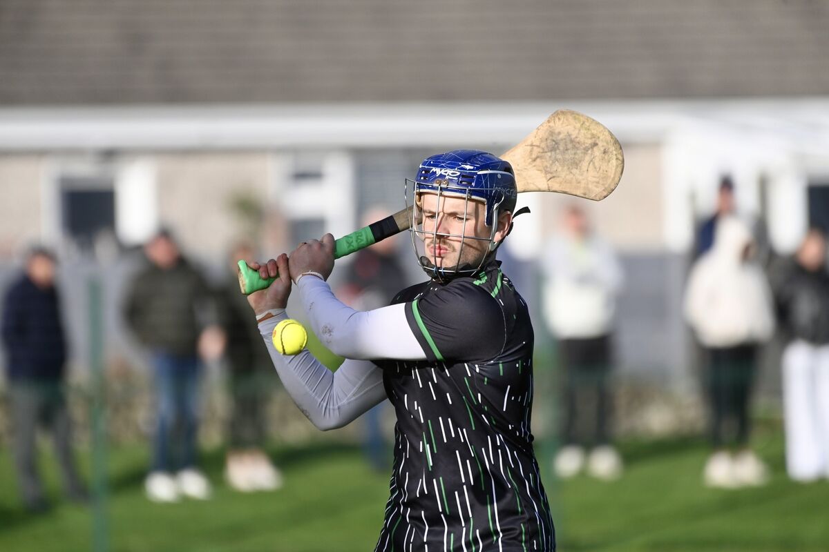 DRIVING SEAT? Ballincollig goalkeeper James Linehan makes a clearance Pic: Larry Cummins