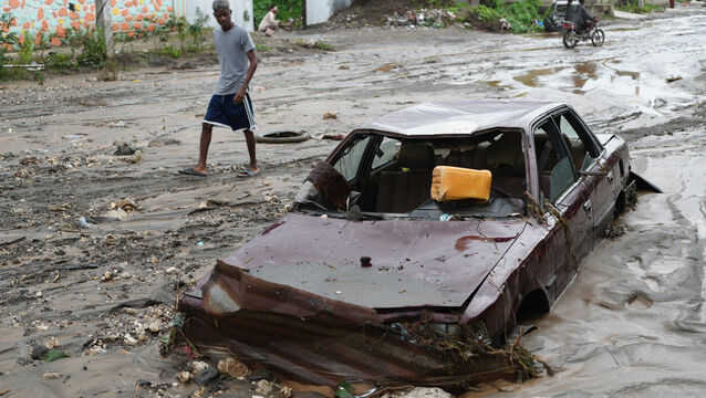 <p>Devastation in Petit-Goave, Haiti, after Hurricane Melissa in October 2025. Picture: Odelyn Joseph/AP</p>