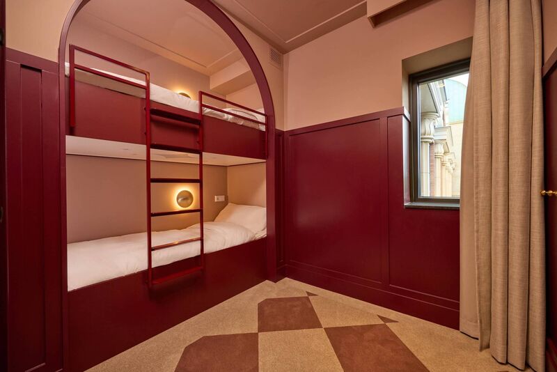 Bunks at Efteling Grand Hotel