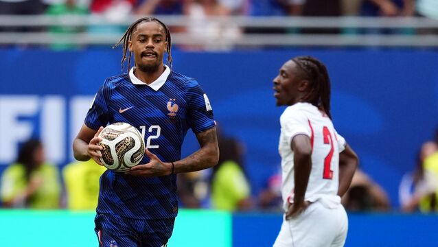 <p>Liverpool are preparing an opening offer for Bradley Barcola after talks with the Paris Saint Germain forward’s representatives. Pic: Martin Rickett/PA Wire.</p>