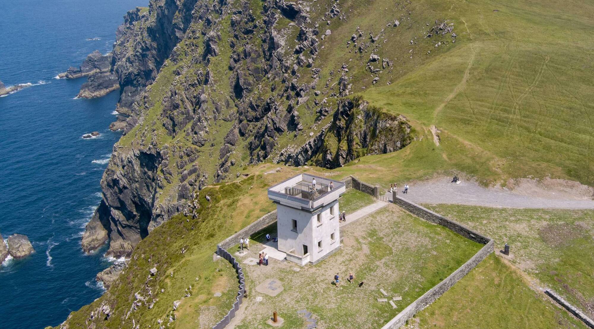 The Wild Atlantic Way Discovery Point at Bray Head, Valentia Island, Co Kerry, recently enhanced in a €2.1m investment by Fáilte Ireland in partnership with Kerry County Council. Picture: Valerie O'Sullivan