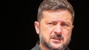 <p>Ukraine's President Volodymyr Zelenskyy (AP Photo/Efrem Lukatsky)</p>