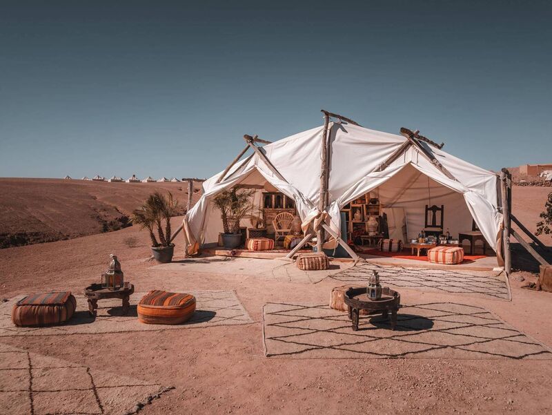 The stone desert of Agafay offers a fitting finale, where slower days give way to sunset camel rides and evenings beneath the stars. The stone desert of Agafay offers a fitting finale, where slower days give way to sunset camel rides and evenings beneath the stars.