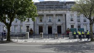 <p> An informal of EU fisheries ministers is taking place at Cork City Hall. Picture: Noel Sweeney</p>
