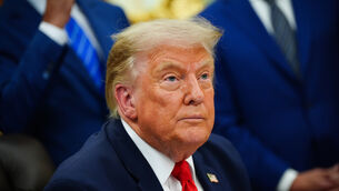 President Donald Trump said the US would be hitting Iran “very hard”(Julia Demaree Nikhinson/AP) President Donald Trump said the US would be hitting Iran “very hard”(Julia Demaree Nikhinson/AP)