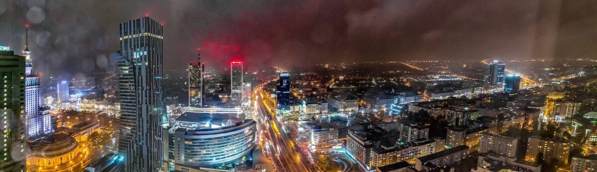 21st century Warsaw has built on the mid 1990s rebuild, with a skyline increasingly full of towers. Image: Polish Tourism Organisation