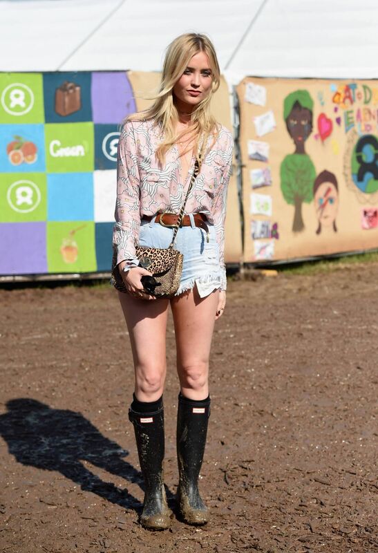 Laura Whitmore at Glastonbury Festival in 2016. Picture: David M Benett/Getty Laura Whitmore at Glastonbury Festival in 2016. Picture: David M Benett/Getty