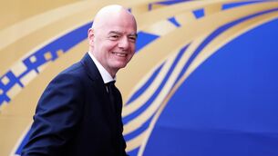 <p>Gianni Infantino, president of FIFA, arriving ahead of the FIFA World Cup 2026 final at the New York-New Jersey Stadium. Picture date: Sunday July 19, 2026. PA Photo. Photo credit should read: Bradley Collyer/PA Wire. RESTRICTIONS: Use subject to restrictions. Editorial use only, no commercial use without prior consent from rights holder.</p> <p>Gianni Infantino, president of FIFA, arriving ahead of the FIFA World Cup 2026 final at the New York-New Jersey Stadium. Picture date: Sunday July 19, 2026. PA Photo. Photo credit should read: Bradley Collyer/PA Wire. RESTRICTIONS: Use subject to restrictions. Editorial use only, no commercial use without prior consent from rights holder.</p>