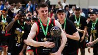 Adrian O'Sullivan leads the celebrations after the game 12/4/2026