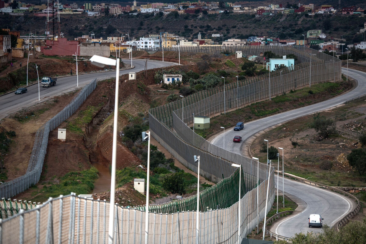 A general view of the border fence that limits Morocco from the Spanish enclave of Melilla on January 22, 2015 in Melilla, Spain. Picture: David Ramos/Getty Images A general view of the border fence that limits Morocco from the Spanish enclave of Melilla on January 22, 2015 in Melilla, Spain. Picture: David Ramos/Getty Images