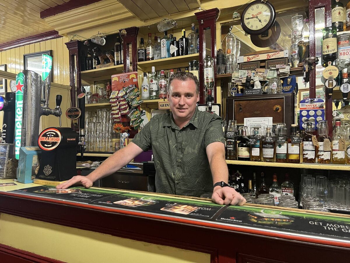 President of the Vintners Federation of Ireland (VFI) and owner of the Castle Inn in Cork city centre, Michael O’Donovan. 