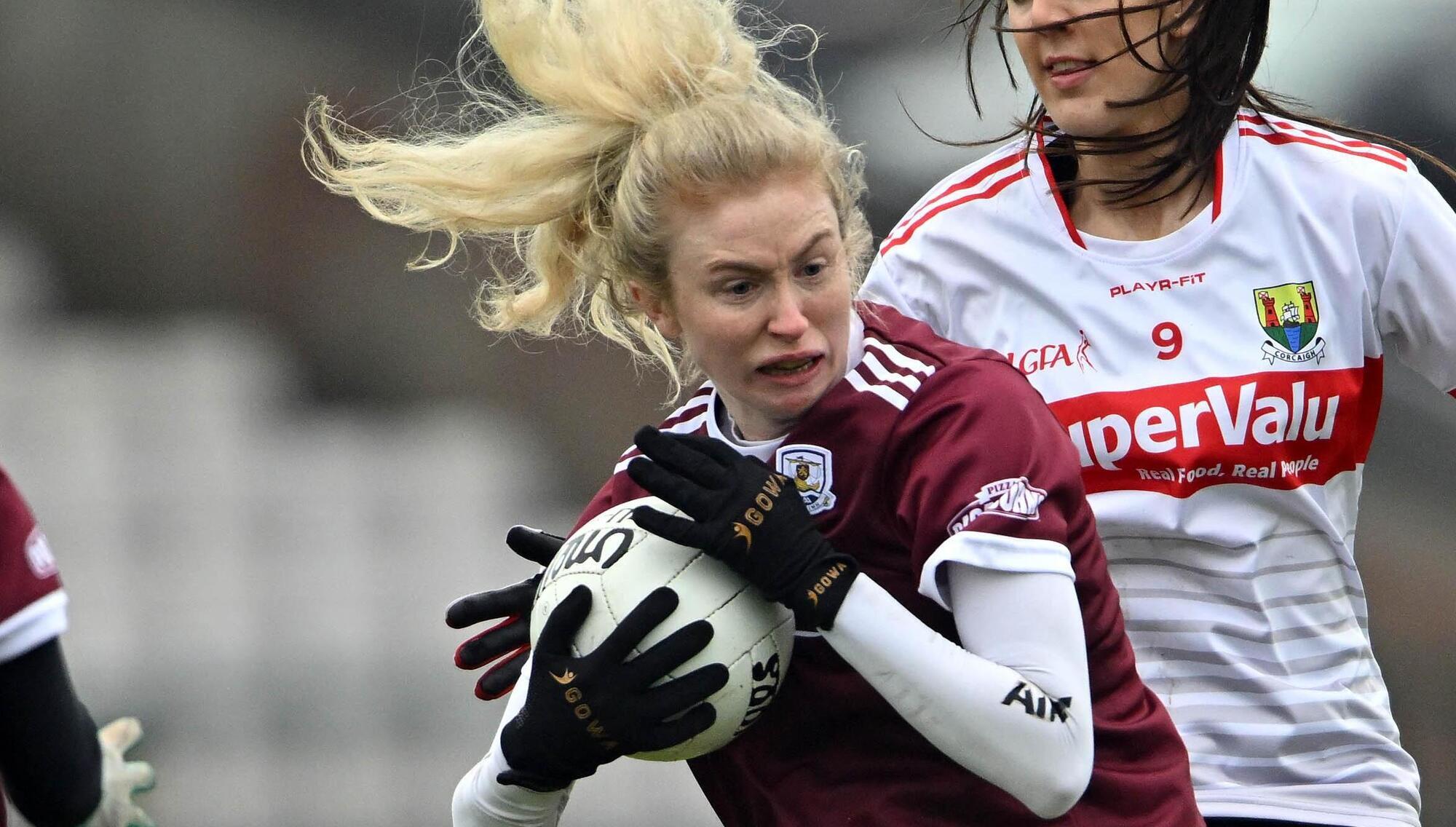 Louise Ward of Galway in action. Pic: Ray Ryan