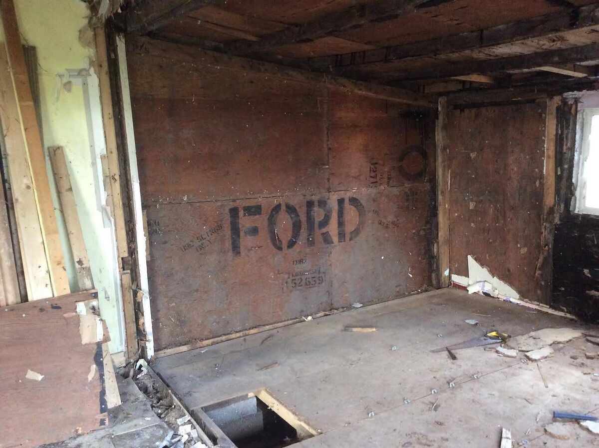 Interior of a Ford box home. File picture Interior of a Ford box home. File picture