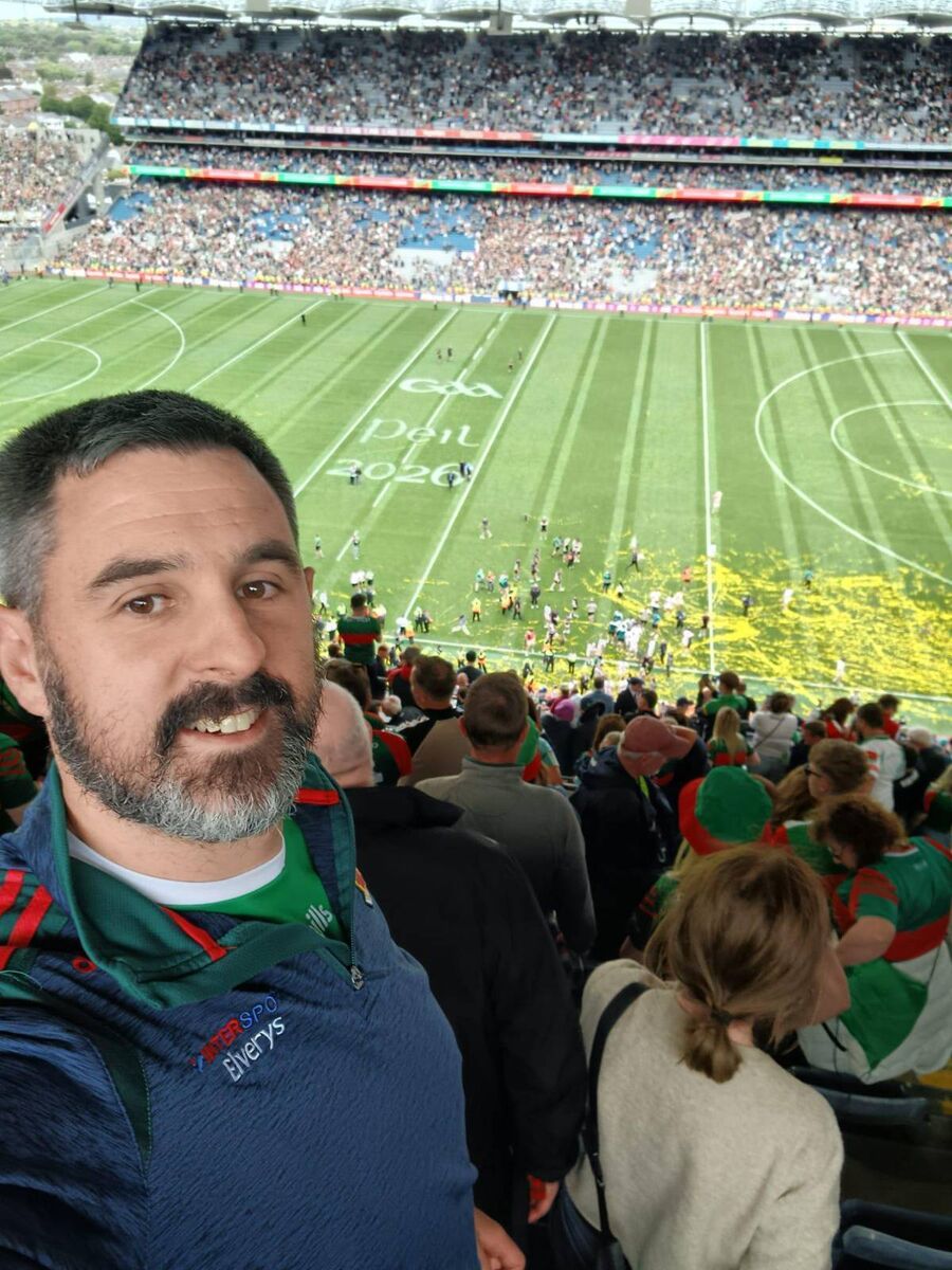 Once in exile David McDonnell was drawn home to play for the club, with his brother Darren and to see this day. Once in exile David McDonnell was drawn home to play for the club, with his brother Darren and to see this day.