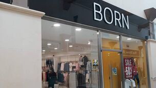 <p>The Born Clothing group of companies, which had 15 shops around the country, went into liquidation with debts of €7.82m including €2.2m owed to Revenue. File picture</p>