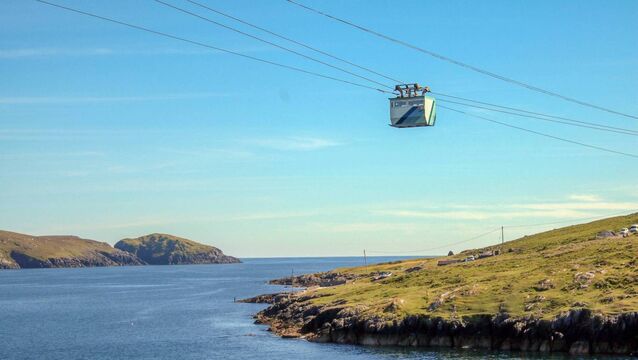 <p>Tony Lownes of the Friends of the Irish Environment writes that traffic data signs on the main road and in Castletownbere, Eyeries, Glengarriff, and Bantry, would help avoid the frustrations of visitors arriving to find a long queue for Dursey Island cable car. File picture</p>