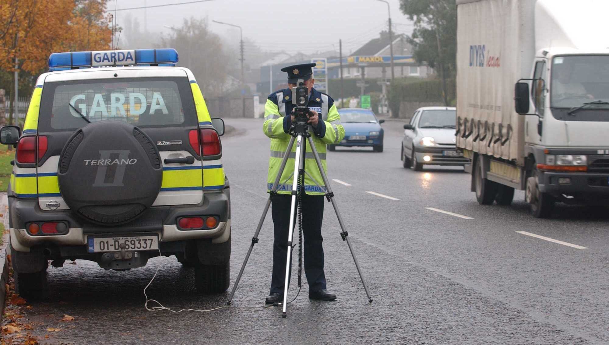 Driver caught at 172km/h as gardaí detect more than 1,590 bank holiday speeding offences