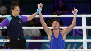 <p>Jon McConnell of Northern Ireland celebrates after defeating Orlando Holley-Sotomi of Wales in the Men's 70kg final at the 2026 Commonwealth Games in Glasgow. Pic: Steve Welsh/PA Wire</p> <p>Jon McConnell of Northern Ireland celebrates after defeating Orlando Holley-Sotomi of Wales in the Men's 70kg final at the 2026 Commonwealth Games in Glasgow. Pic: Steve Welsh/PA Wire</p>