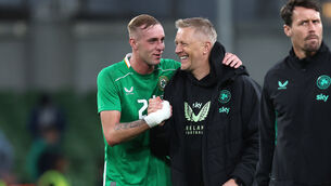 <p>Ireland manager Heimir Hallgrimsson and Killian Phillips after last year's friendly against Senegal in Dublin. Pic: INPHO/Bryan Keane</p> <p>Ireland manager Heimir Hallgrimsson and Killian Phillips after last year's friendly against Senegal in Dublin. Pic: INPHO/Bryan Keane</p>