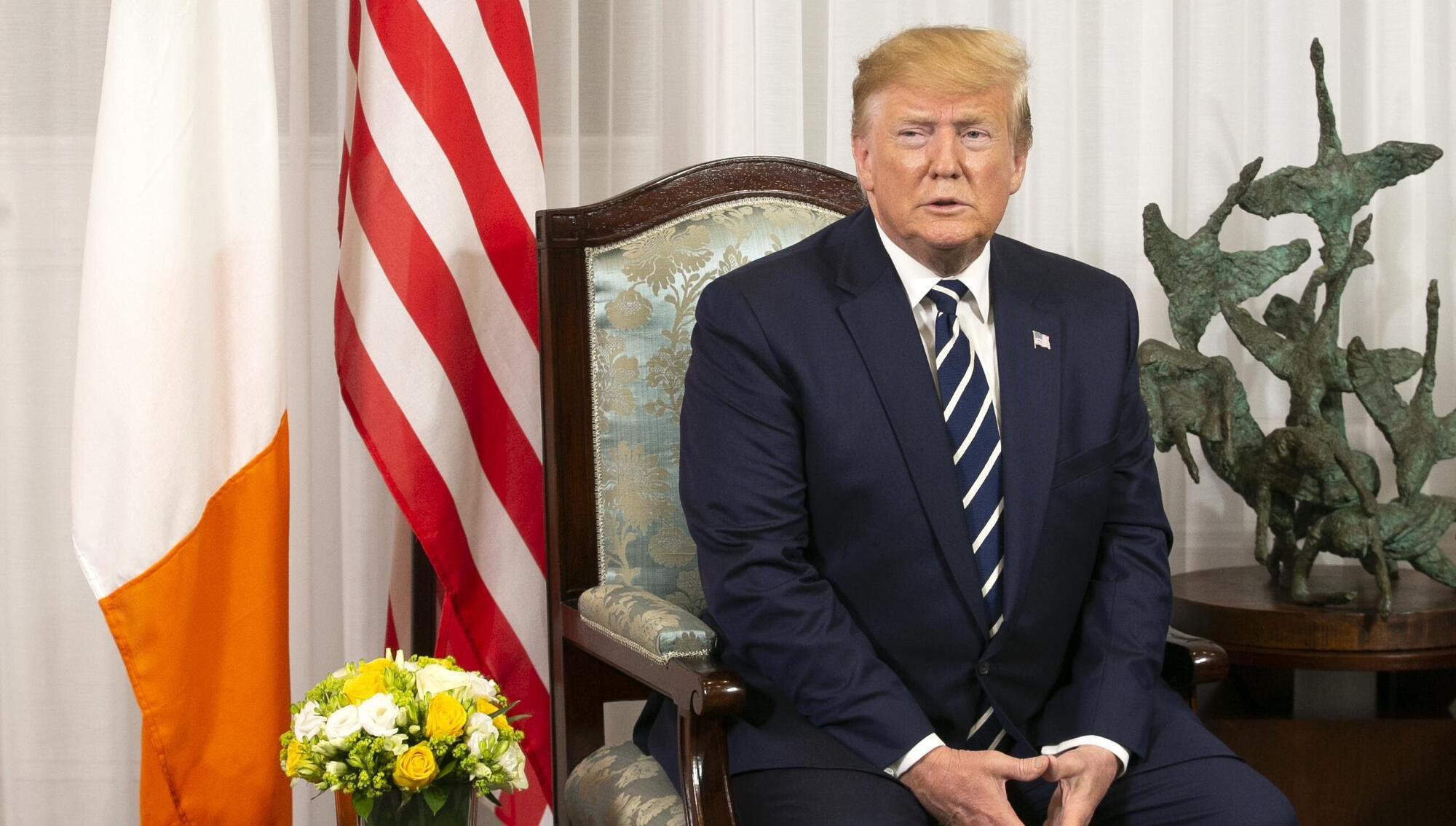 The last visit of a sitting US president to Ireland was by Joe Biden in 2023 to mark the 25th anniversary of the Good Friday Agreement. File Picture: Sam Boal/Rollingnews.ie