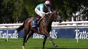 <p>CLASSY OPERATOR: Blue Bolt was ridden to another Group 1 success by Colin Keane. Picture: Joe Giddens/PA </p> <p>CLASSY OPERATOR: Blue Bolt was ridden to another Group 1 success by Colin Keane. Picture: Joe Giddens/PA </p>