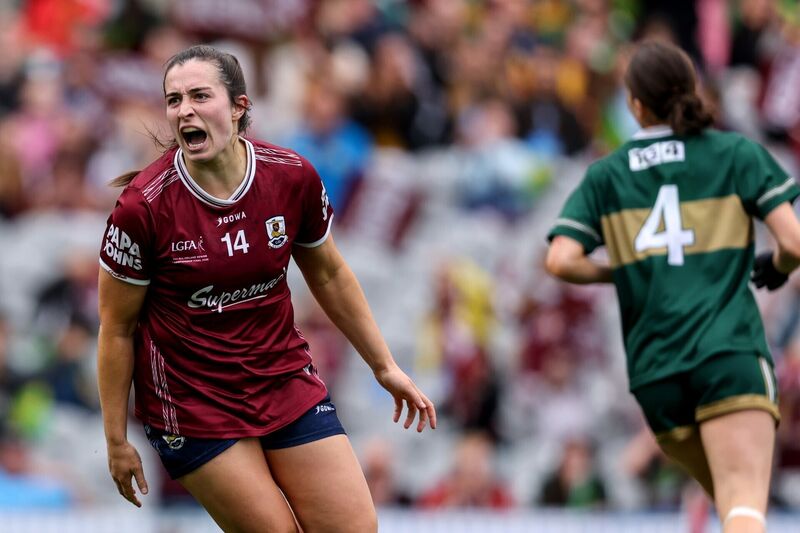 Galway's Leanne Coen celebrates. Pic: Ben Brady/Inpho Galway's Leanne Coen celebrates. Pic: Ben Brady/Inpho