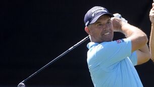 <p>Padraig Harrington couldn't quite get over the line this time in Portugal. Pic: Peter Byrne/PA Wire.</p>