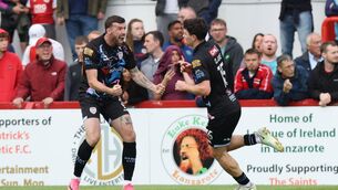 <p>Derry City's James Clarke celebrates after scoring his side's equaliser. Pic: ©INPHO/Tom Maher</p> <p>Derry City's James Clarke celebrates after scoring his side's equaliser. Pic: ©INPHO/Tom Maher</p>