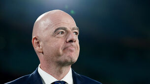 <p>FIFA President Gianni Infantino.</p>
