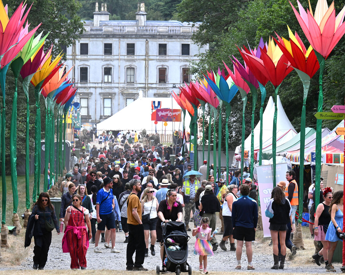  Crowds at the All Together Now Festival on Sunday. Picture: Larry Cummins
