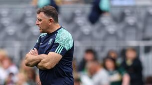 <p>Kerry manager Mark Bourke. Pic: ©INPHO/Ben Brady.</p>