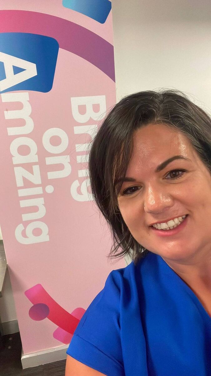 Carrie O’Hanlon: ‘I can’t get back to work because I have no childcare.’ After her first child, she returned to work thanks to a mix of three days a week with a childminder, help from her parents, and parental leave. But now, after the birth second child, no childcare is available.
                    