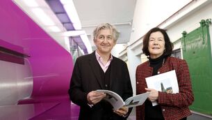 <p>Fiach Mac Conghail, Chief Executive Officer, The Digital Hub, and Darina Kneafsey, Chair of the Digital Hub Development Agency. PHOTO: Mark Stedman</p> <p>Fiach Mac Conghail, Chief Executive Officer, The Digital Hub, and Darina Kneafsey, Chair of the Digital Hub Development Agency. PHOTO: Mark Stedman</p>