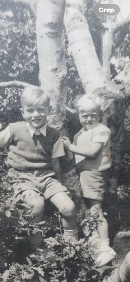 Ralph and his brother Bruce in 1951. Ralph and his brother Bruce in 1951.