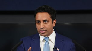 Reform UK home affairs spokesman Zia Yusuf speaking to the media at a press conference at Reform HQ (Jonathan Brady/PA)