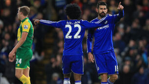 Costa nets in vital win for Chelsea and Mourinho