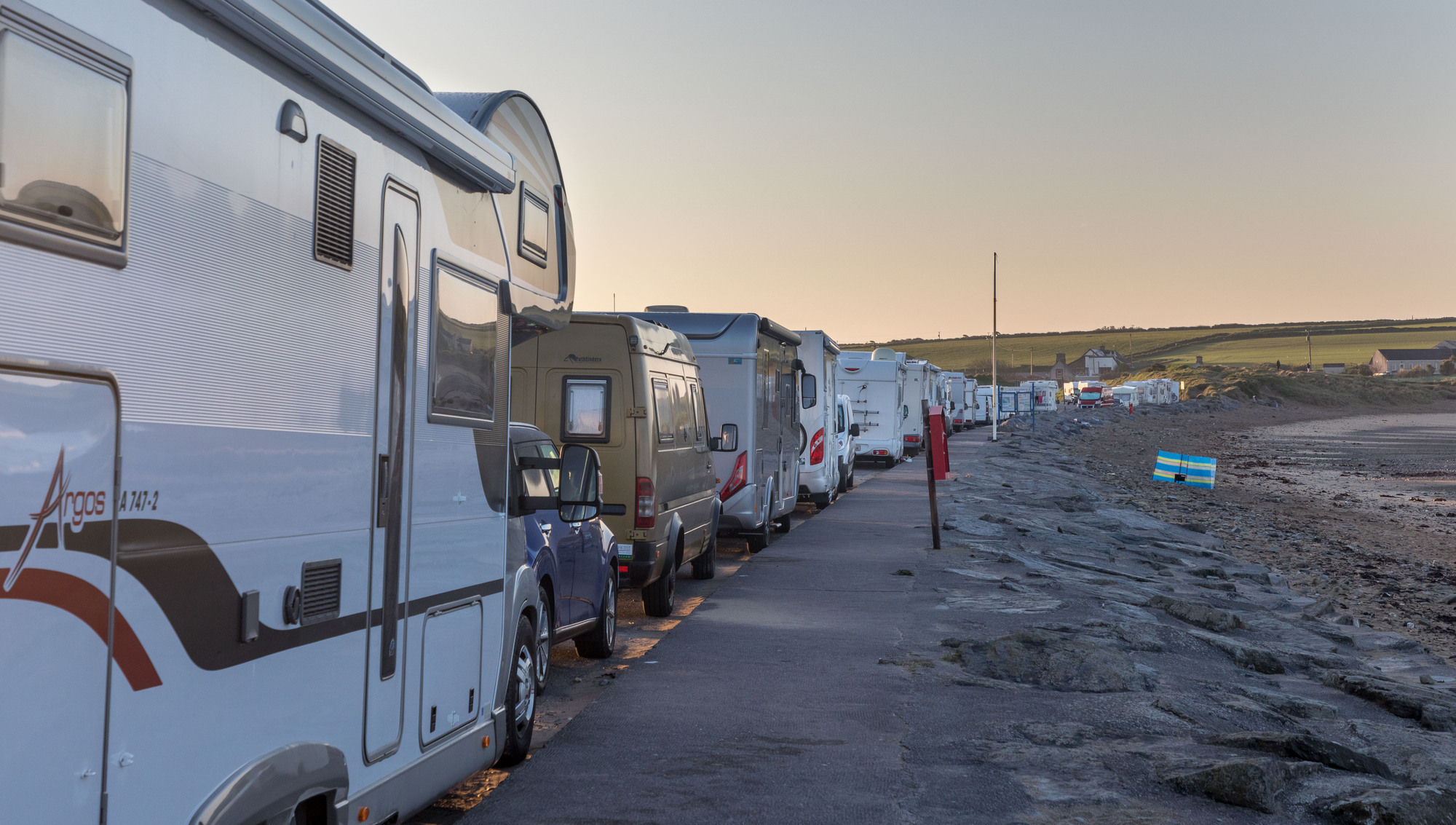 The latest problems have been reported at Garrylucas beach, near Kinsale, where such vehicles have been parked up for days on end at the beach front. File picture: David Creedon / Anzenberger